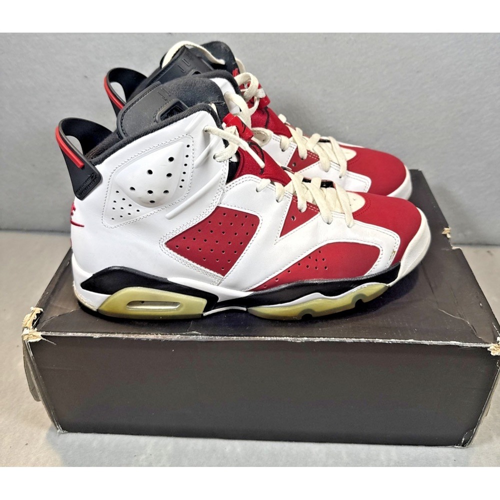 Nike Air Jordan Retro 6 OG Carmine CT8529 106 Men's Sz 9.5